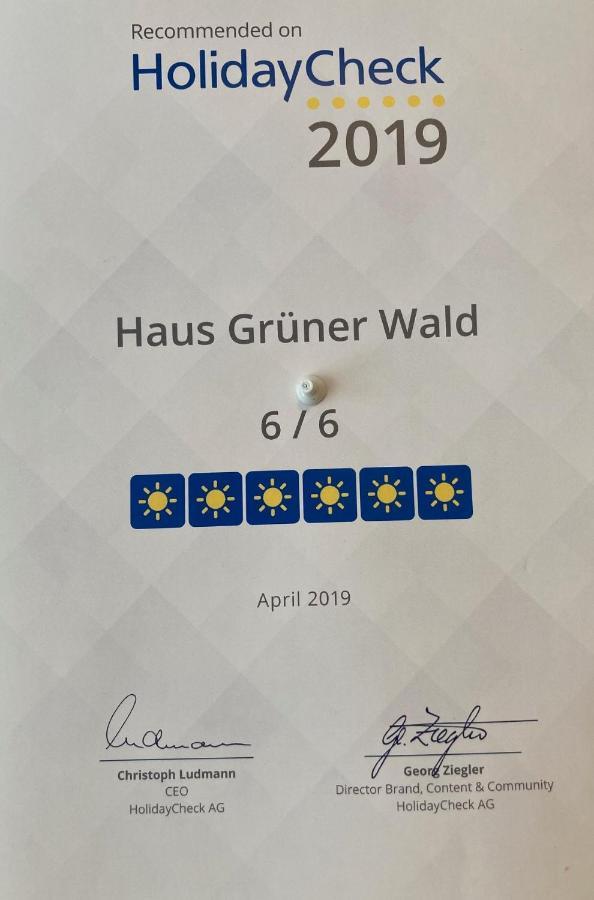 Apartamento Haus grüner Wald Bartholomäberg Exterior foto